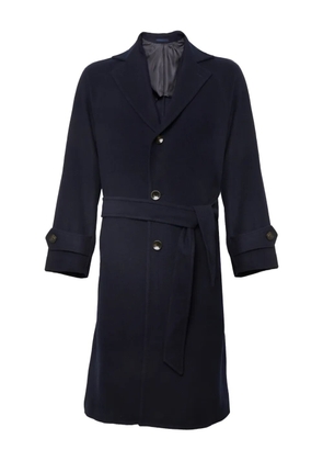 FRANZESE COLLECTION Stefano De Martino belted coat - Blue