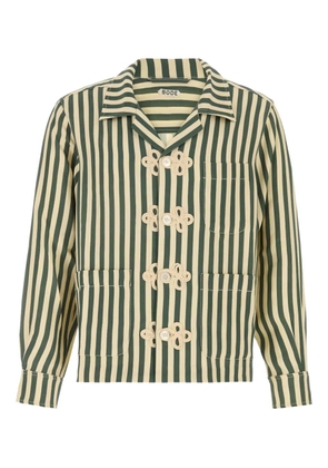 BODE Trillium silk shirt - Green