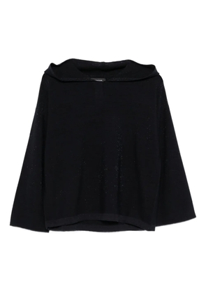 Fabiana Filippi drawstring-hem sweater - Black
