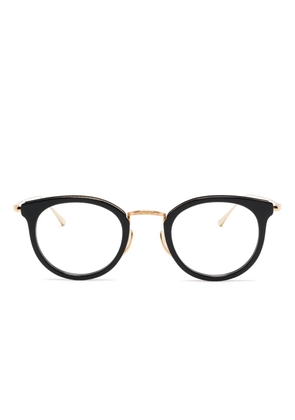 Kame Mannen pantos-frame glasses - Black