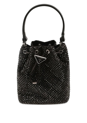 Prada embellished bucket bag - Black