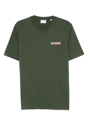 Les Deux Racing organic-cotton T-shirt - Green