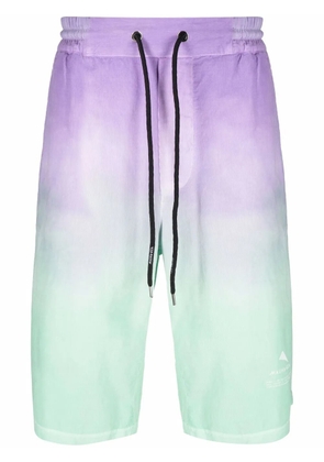 Mauna Kea ombré jogger shorts - Green