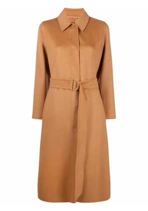 Max Mara Boario belted coat - Brown