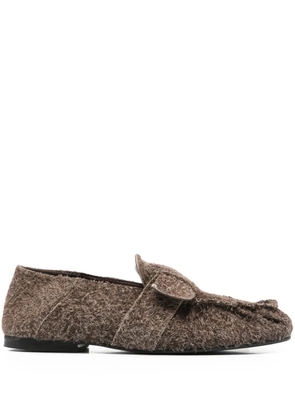 ALOHAS Aeryn suede loafers - Brown