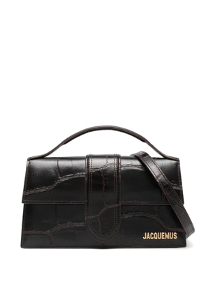 Jacquemus Bambino top-handle tote bag - Brown