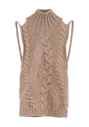 Gimaguas Julita cable-knit top - Neutrals