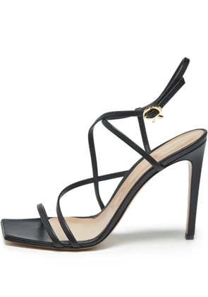 Gianvito Rossi Manilla leather heeled sandals - Black