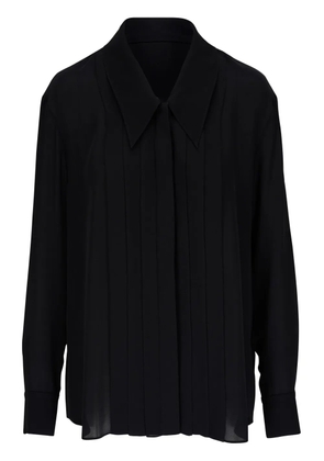 KHAITE The Dorian silk shirt - Black