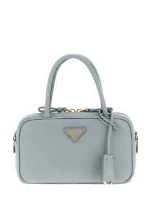 Prada mini Bauletto leather tote bag - Blue