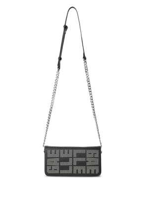 Gaelle mini studded chain-strap cross body bag - Black