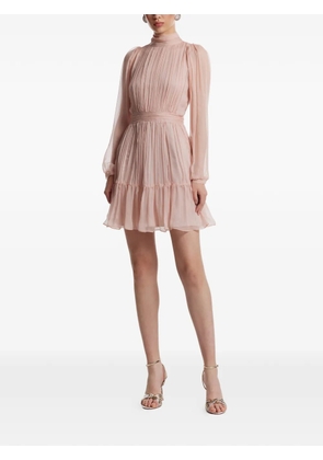 FRAMBOISE Alena ruffled mini dress - Pink