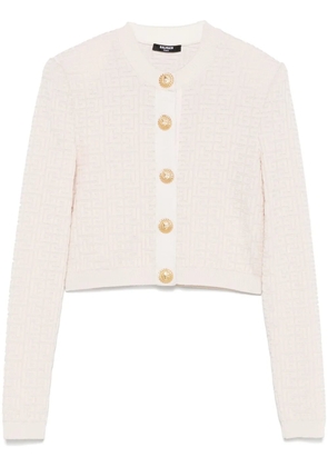 Balmain PB Labyrinth cardigan - Pink