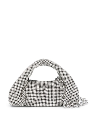 Stuart Weitzman The Moda Shine mini tote bag - Silver
