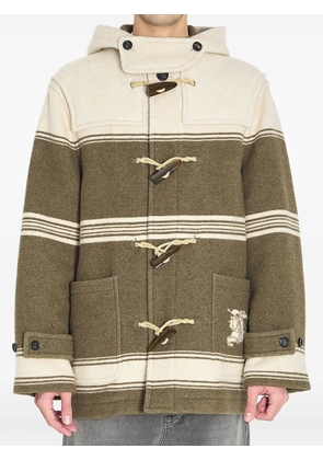 Burberry hooded duffle coat - Brown