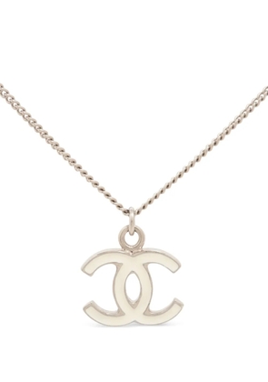 CHANEL Pre-Owned 2007 Mark necklace - Silver