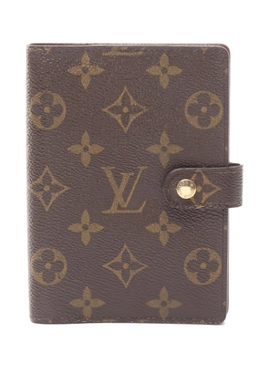 Louis Vuitton Pre-Owned 2001 PM Agenda Monogram notebook cover - Brown