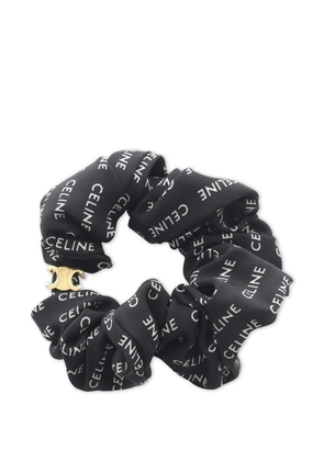 Celine Pre-Owned Rayure Triomphe scrunchie - Black