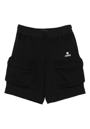 AMIRI logo cargo shorts - Black
