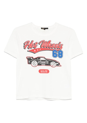 Maje graphic-print T-shirt - White