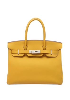 Hermès Pre-Owned 2023 Birkin Jaune Ambre tote bag - Yellow