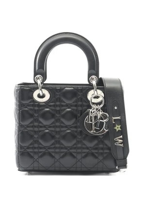 Christian Dior Pre-Owned 2010s small Lady Dior My ABCDior tote bag - Black
