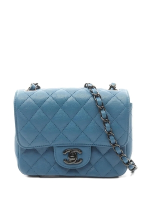 CHANEL Pre-Owned mini Matelasse shoulder bag - Blue