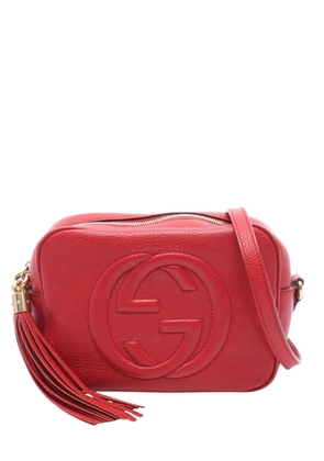 Gucci Pre-Owned 2016-2025 Leather Soho Disco crossbody bag - Red