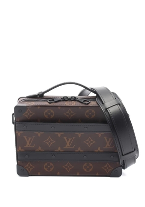 Louis Vuitton Pre-Owned 2021 Handle Soft Trunk Bag Macassar Monogram tote bag - Brown