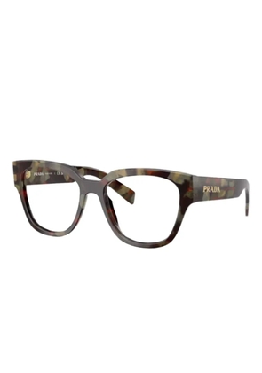 Prada Eyewear PR C06V patterned glasses - Brown