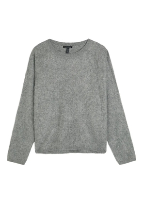 Eileen Fisher crew-neck long-sleeve sweater - Grey