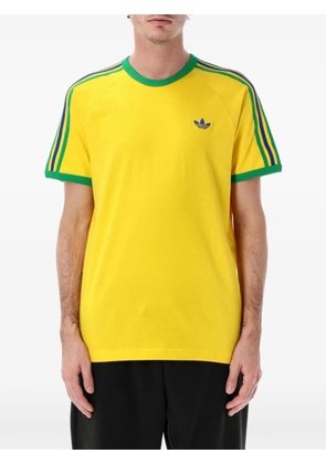 adidas three stripes T-shirt - Yellow