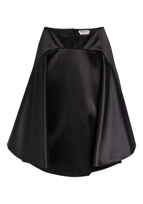 JW Anderson tipped-hem mini skirt - Black