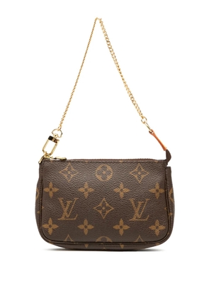 Louis Vuitton Pre-Owned 2005 Monogram Mini Pochette Accessoires handbag - Brown