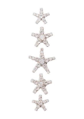 Jennifer Behr star-embellished necklace - Silver
