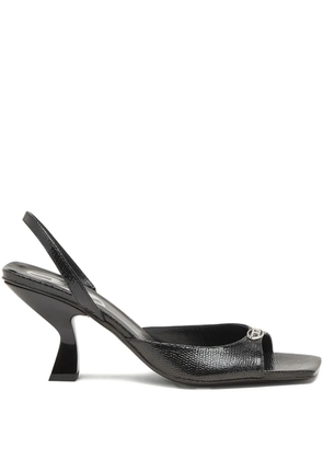 Diesel 75mm D-Amber sandals - Black