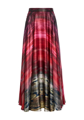 Roksanda Ameera silk maxi skirt - Red