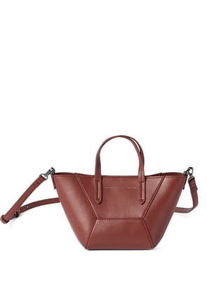 Brunello Cucinelli mini BC Duo leather tote bag - Red