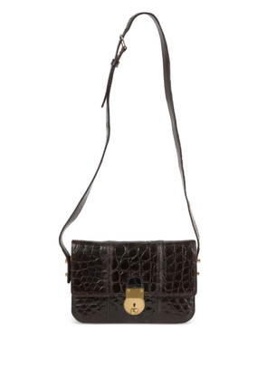 Celine Pre-Owned 1960s leather cross body bag - Brown