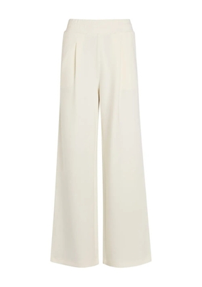 Varley pleated-front palazzo pants - Neutrals