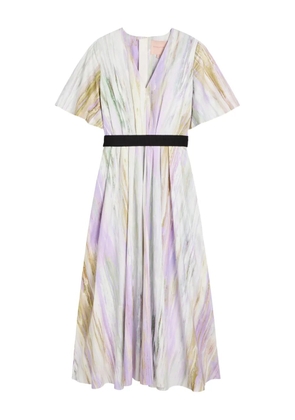 Roksanda Sana belt-detail midi dress - White