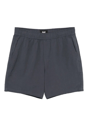 PAIGE elastic-waistband shorts - Blue