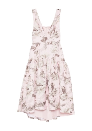 alice + olivia Lila Midi dress - Pink