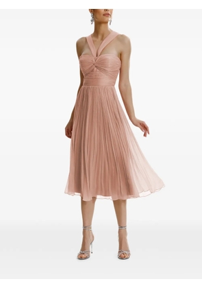 FRAMBOISE Gaia sleeveless midi dress - Pink