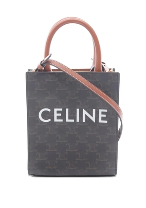 Celine Pre-Owned 2010s mini Vertical Hippopotamus Triomphe tote bag - Black