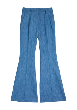 Gabriela Hearst Rhin flared trousers - Blue