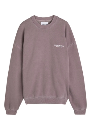 MKI Miyuki Zoku ribbed crew-neck sweatshirt - Purple
