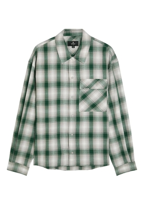 Represent check-pattern shirt - Green