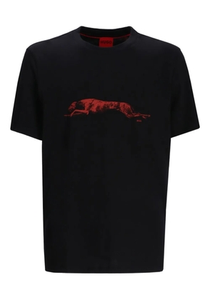 HUGO graphic-print T-shirt - Black