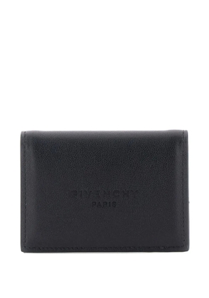 Givenchy embossed-logo wallet - Black